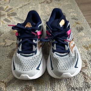 COPY - Women’s Navy and Pink Saucony Running Shoes - PWRRUN